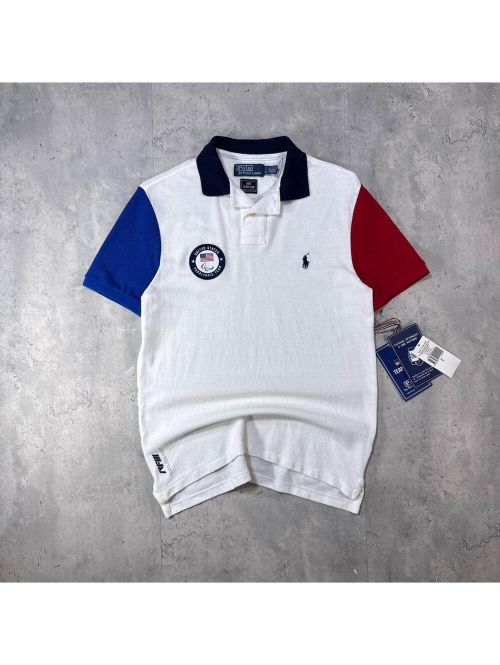 Y2K Polo Ralph Lauren Paralympic Team Polo Shirt